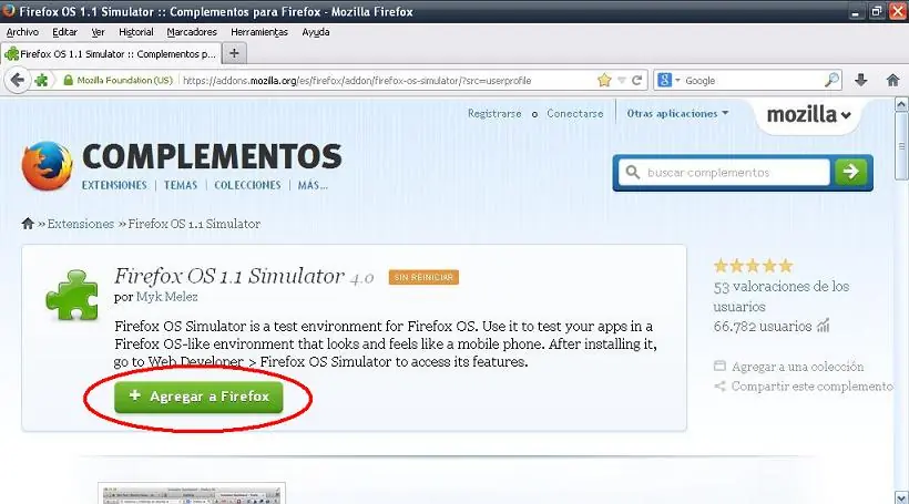 WhatsApp en tu PC usando Mozilla Firefox
