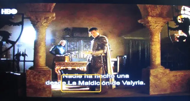 HBO usa Google translate?