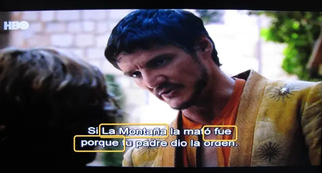 HBO usa Google translate?