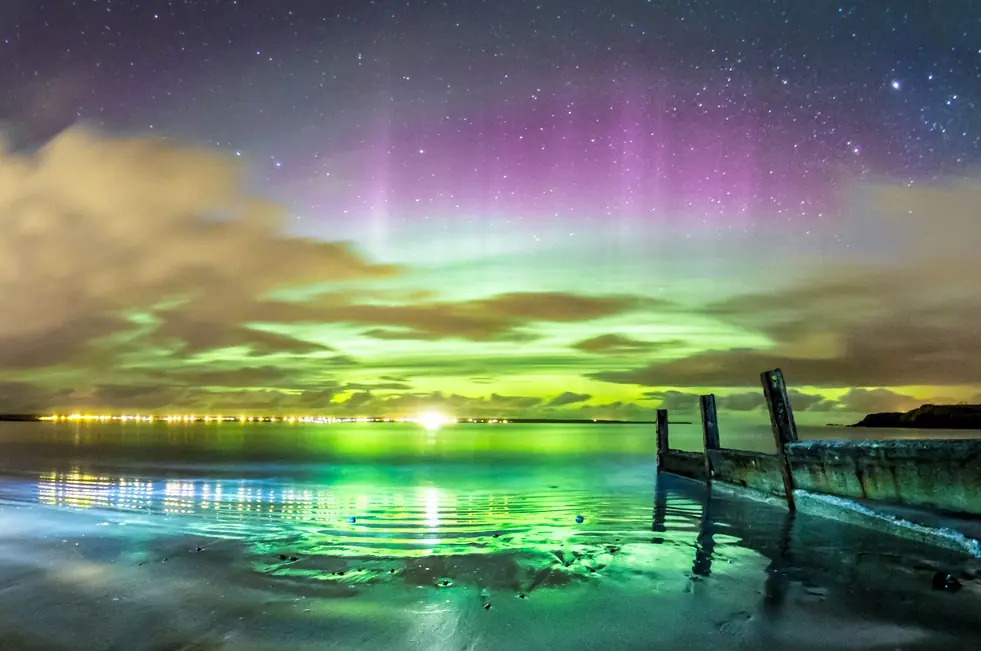 ¿Viste la Auroa Boreal?