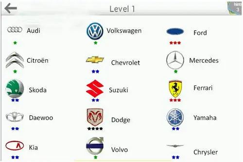 Respuestas Logo Quiz Marcas de Coches
