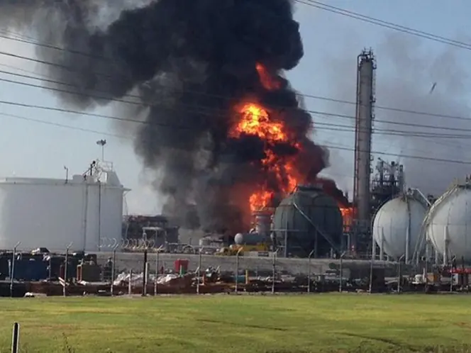 Louisiana registra explosión e incendio