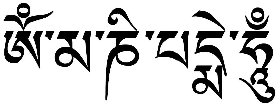 Om Mani Padme Hum, Budismo