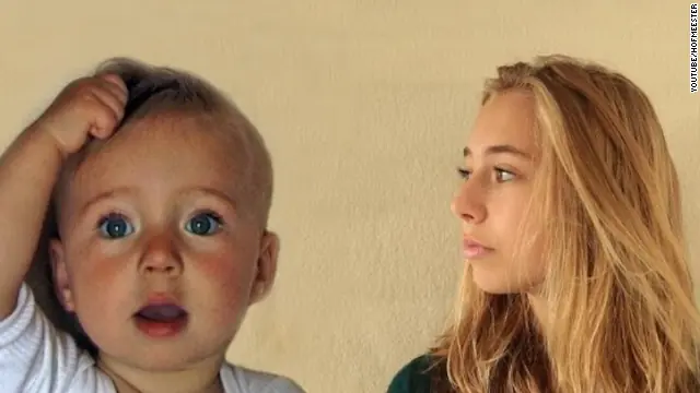 14 años en 4 minutos: espectacular time-lapse de una niña