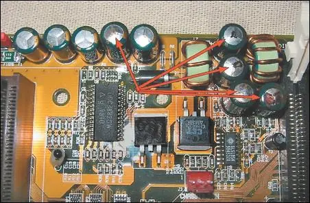 Cambiar capacitores