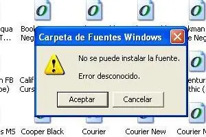 Errores graciosos en Windows