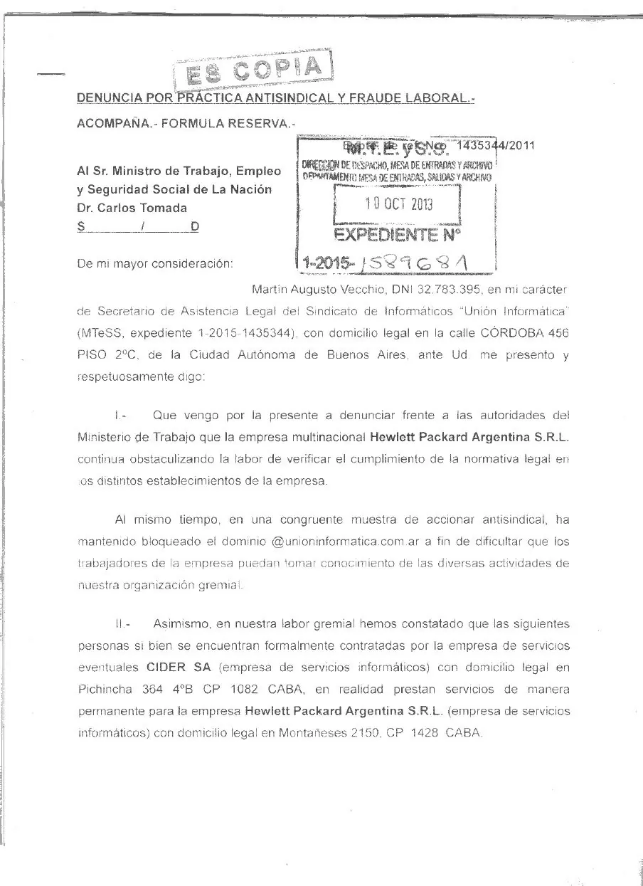 union informatica