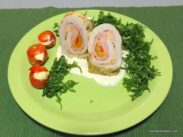 Matambritos de cerdo rellenos