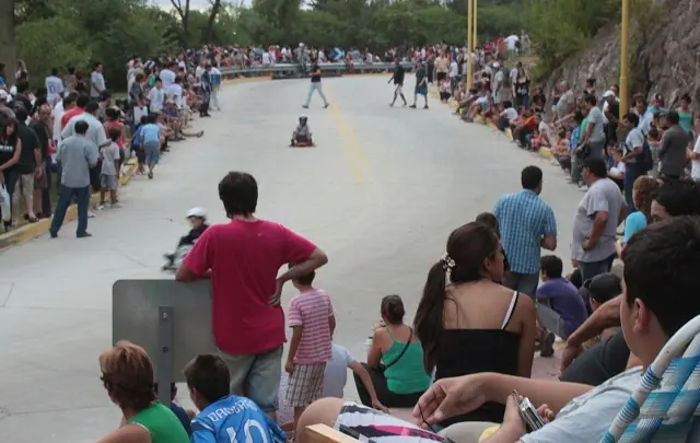 kartings a rulemanes se sacaron chispas