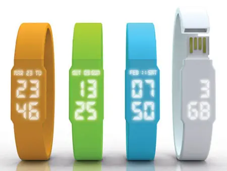 Nuevo reloj USB conceptual.