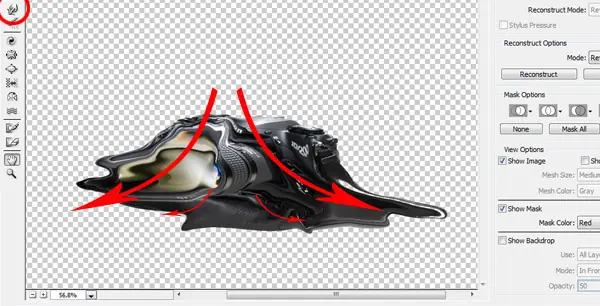 derretir objetos con photoshop(tuto paso a paso)resubido