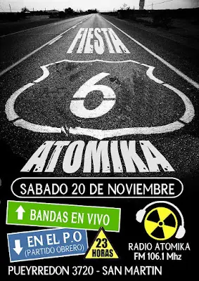 6ta Fiesta de Radio Atomika 20-11-10