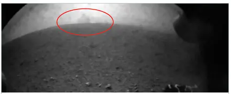 ¿Qué es lo que vio el Curiosity en el horizonte de Marte?
