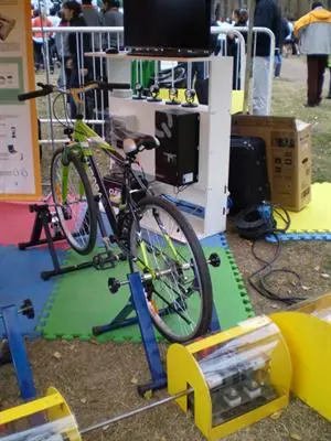 Crean un bicigenerador