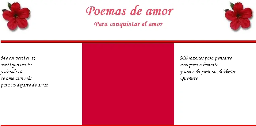 poemas de amor