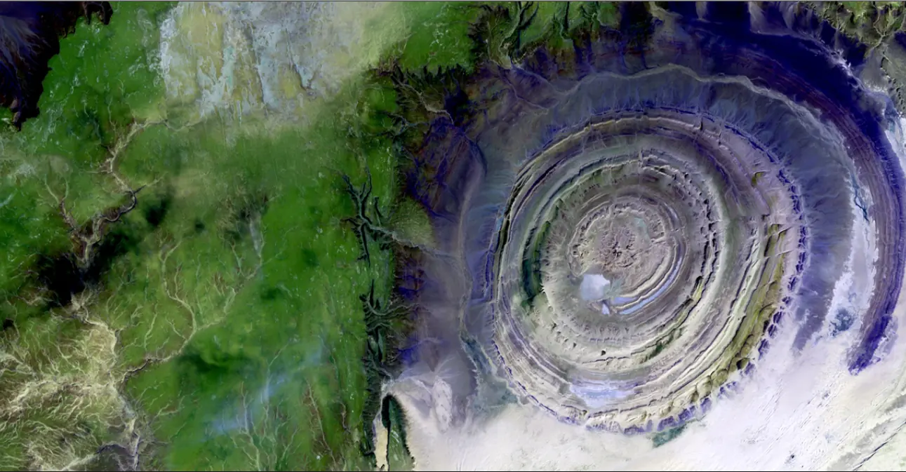 El ojo de La Tierra