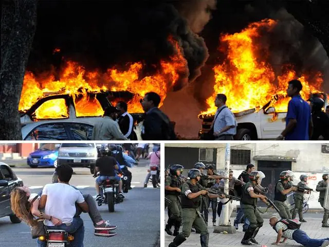 Una rutina diaria de chavismo, caos y telenovelas