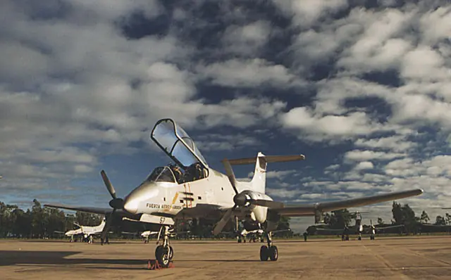 Cayó Pucará.murió el piloto.