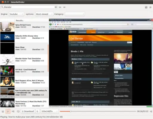 Busca, mira y descarga videos y música de YouTube sin flash