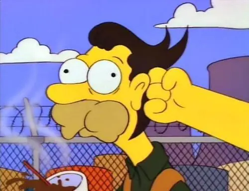 14 momentos graciosos de los simpsons + yapa en la nuca