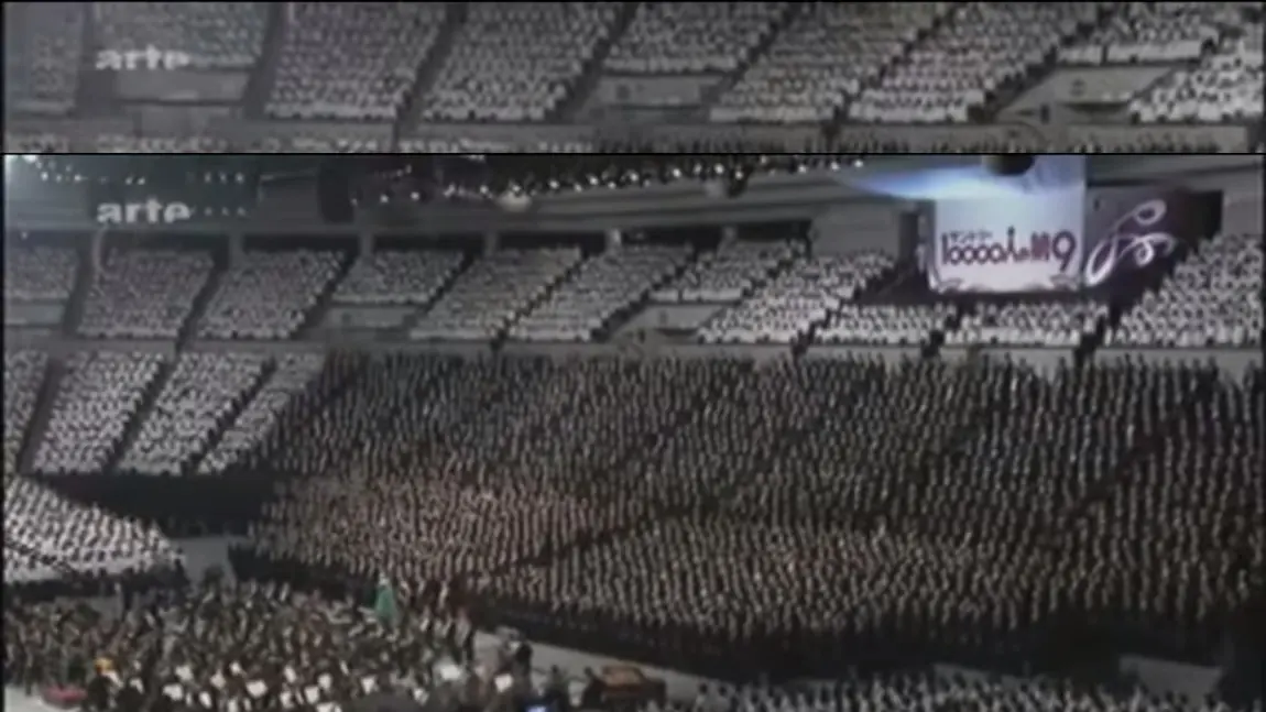 Coro mas grande del mundo canta oda a la alegria