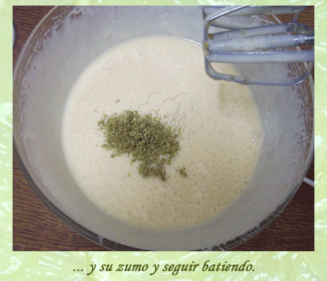Tarta de lima [Fotoreceta]