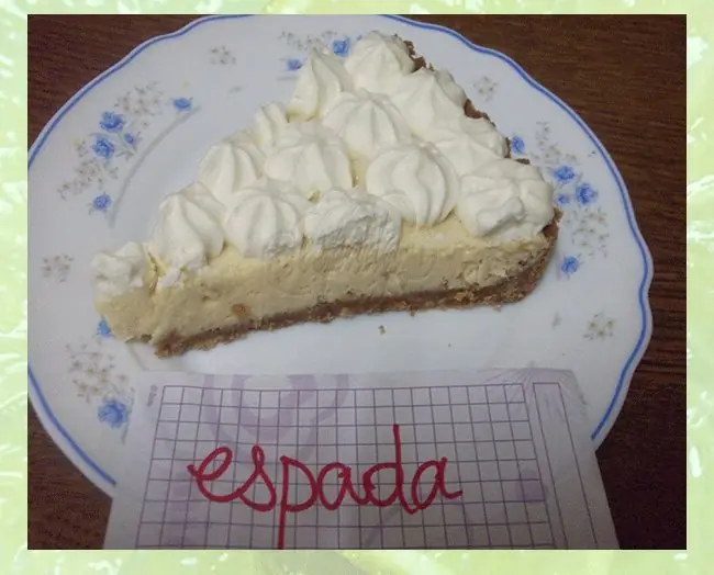 Tarta de lima [Fotoreceta]