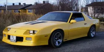 cronologia chevrolet camaro