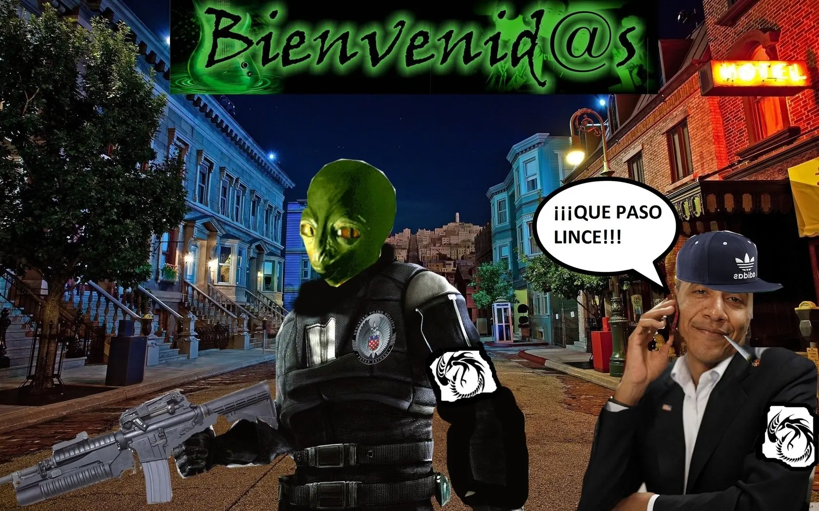 Una invasion extraterrestre uniria a todo el mundo