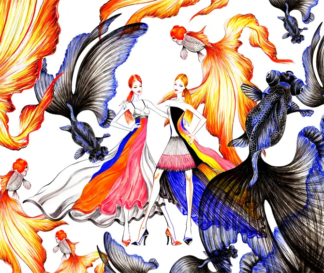 Ilustraciones de Sunny Gu