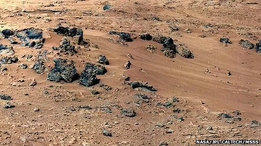 Siguiente desafío de Curiosity: recoger muestras de arena