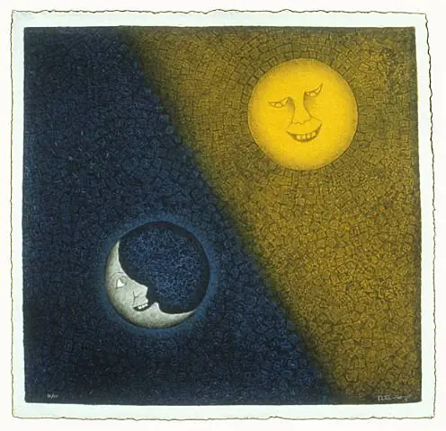 la luna y el sol