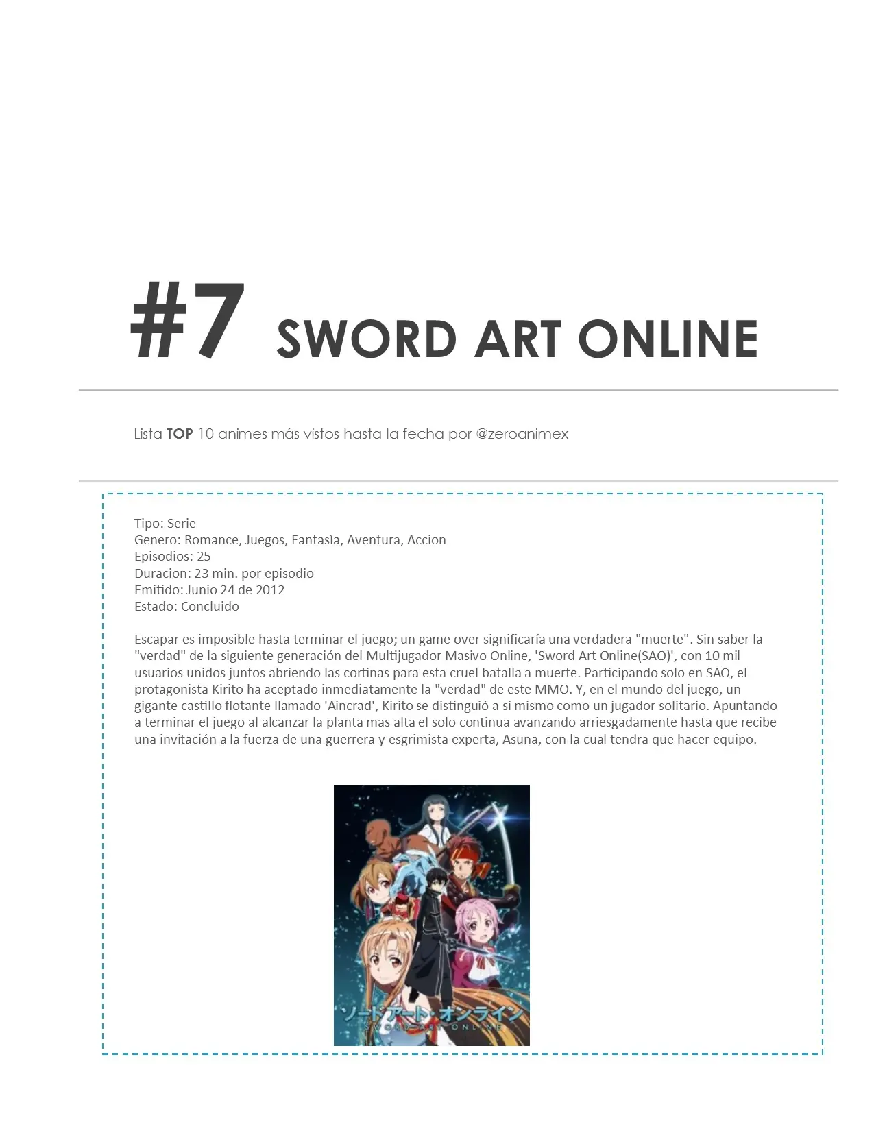 Top 10 Animes mas vistos hasta la fecha
