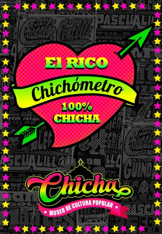 Arte popular, carteles en Lima Chicha