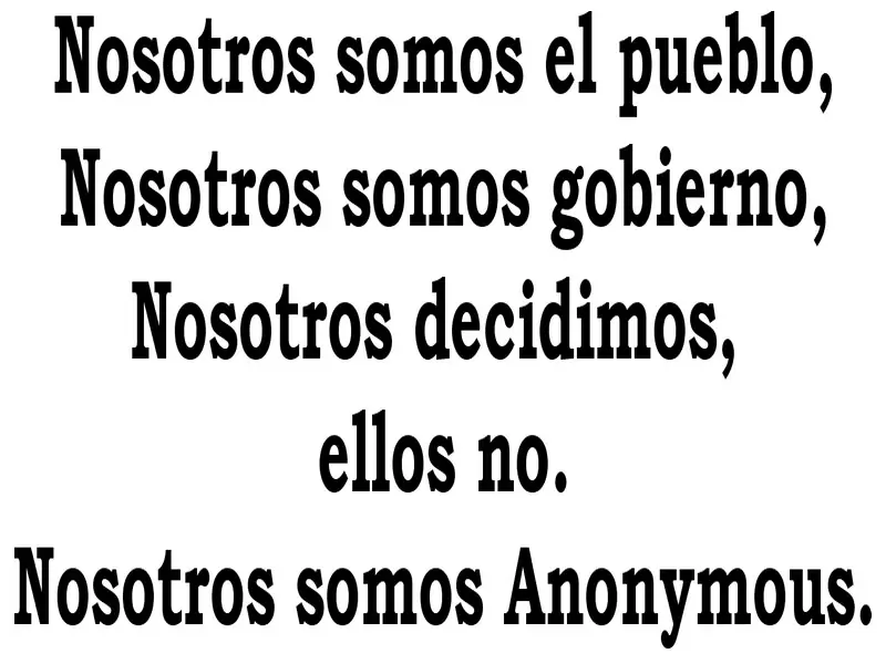 Anonymous Chile convoca marcha plebiscito para el 29 julio