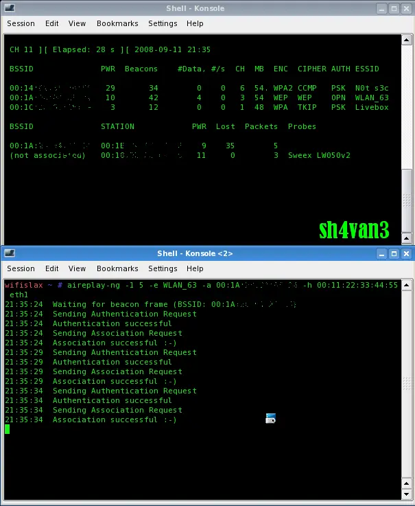 Auditar redes con Wifislax 3.1 con atheros AR5006EG