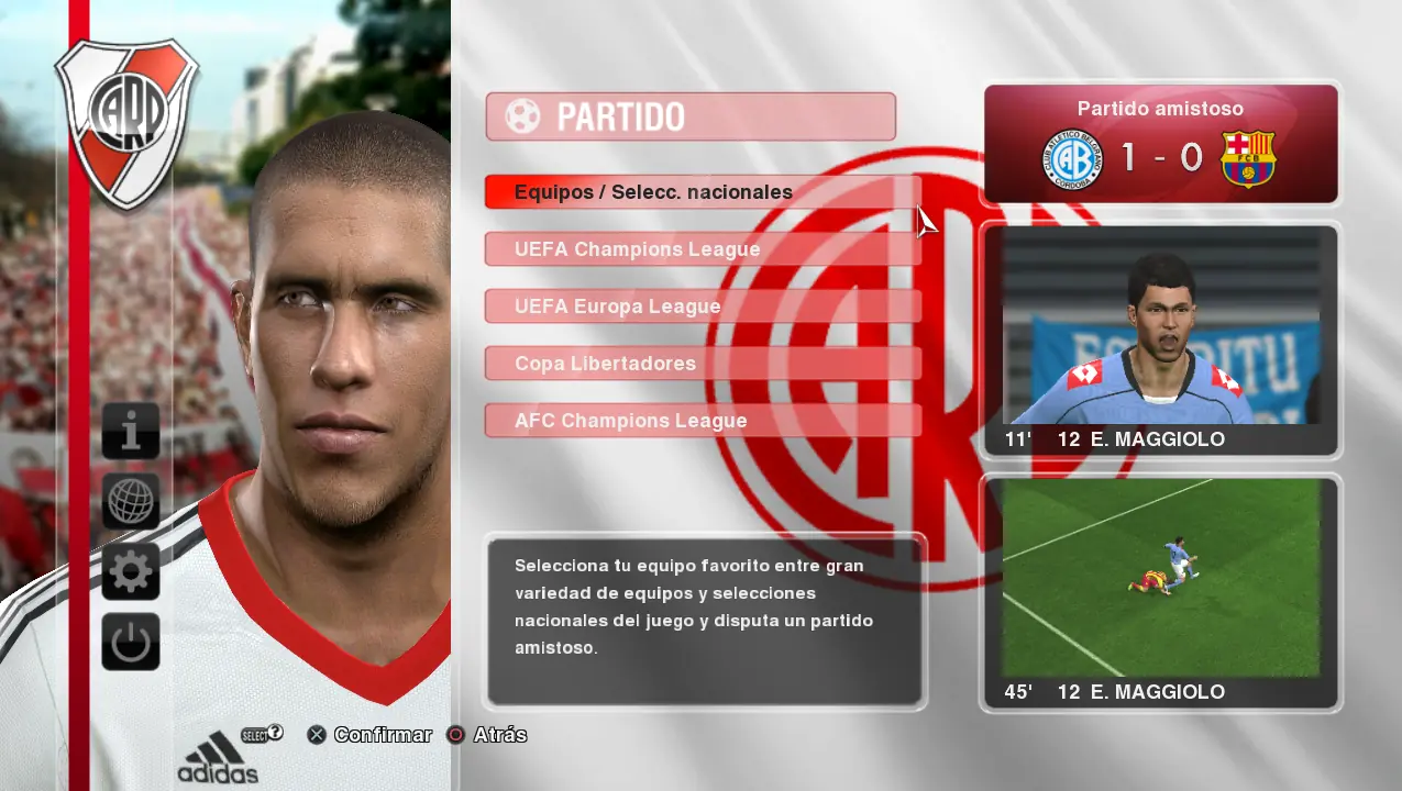 [PES 2014] River Plate Graphics Mod