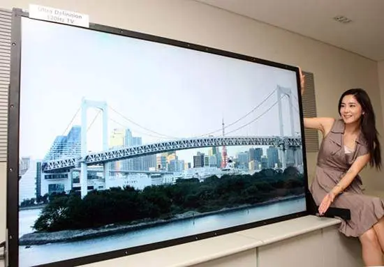 Samsung y su pantalla de 82 pulgadas ultra-definición