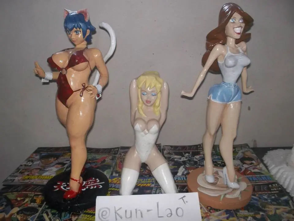 escultura la gatita y algunos trabajos