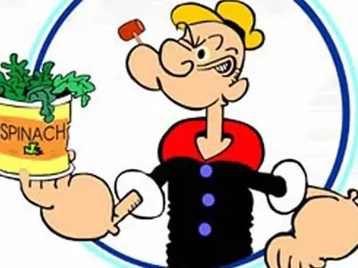 Popeye tiene razón, comer espinacas nos hace más fuertes