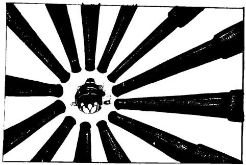 Segunda guerra mundial caricaturesca (personajes).