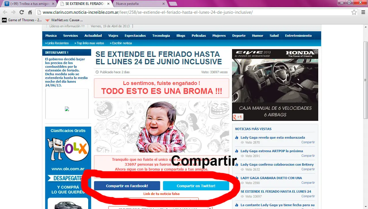 Trollea a tus amigos