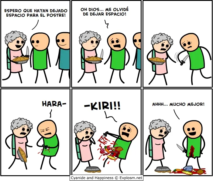 Mi coleccion de Cyanide and Happiness [Humor negro]