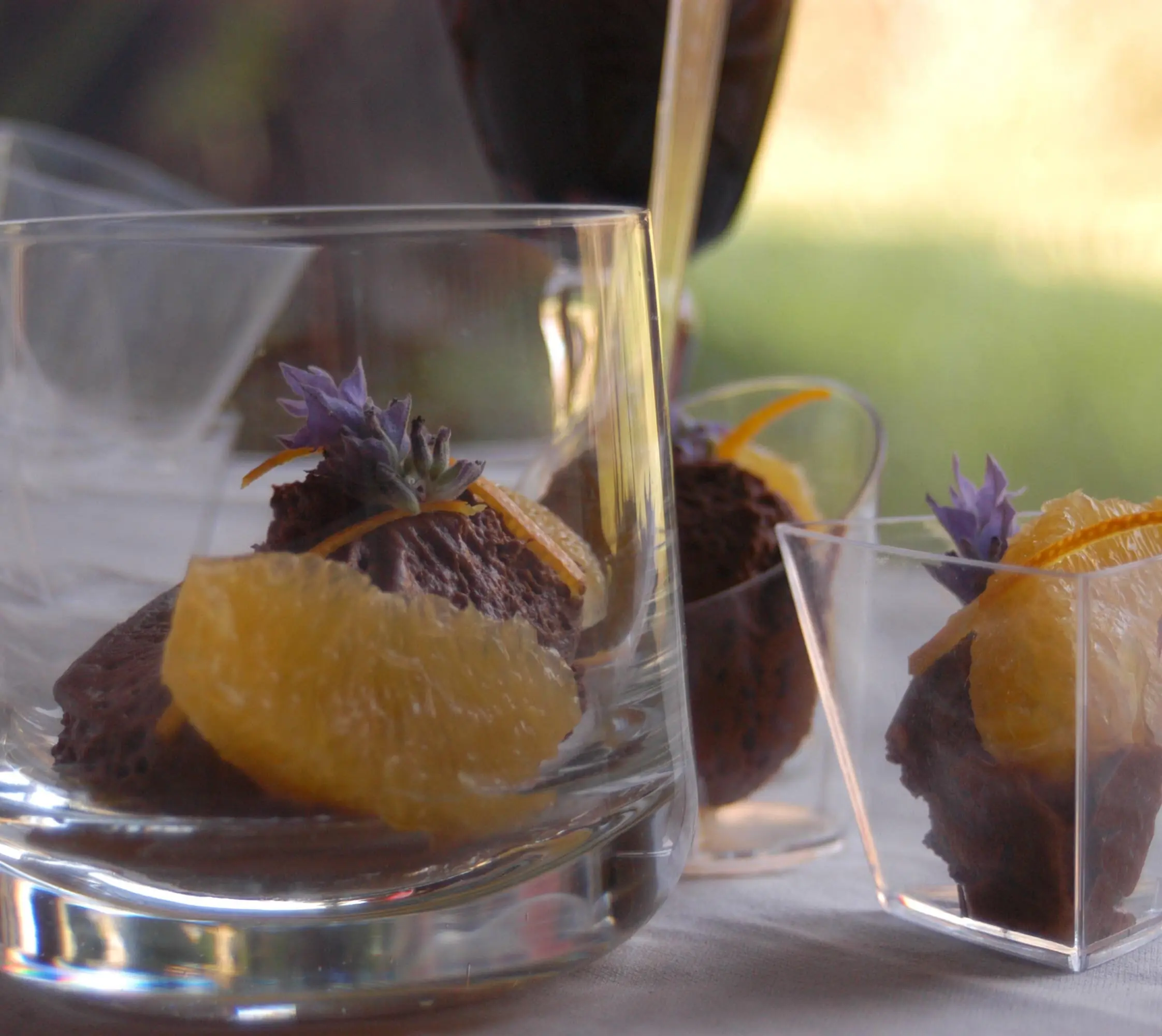 mousse de chocolate