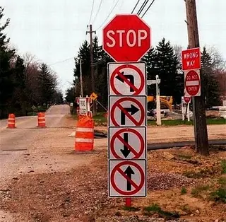 Señales de transito muy particulares