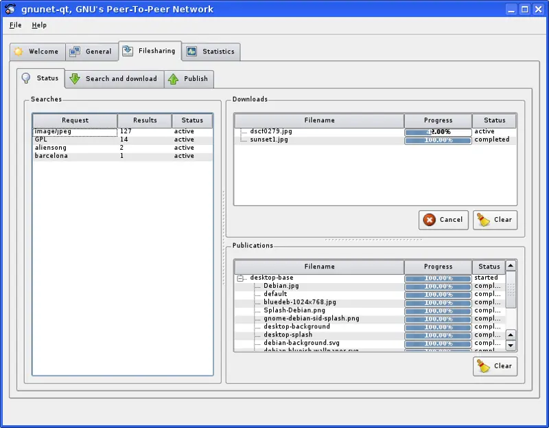 P2P y descargas seguras en GNU/Linux
