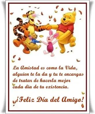 dia del amigo