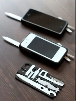Navajas y herramientas para tu iPhone