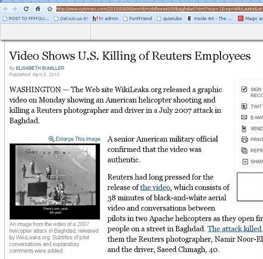 Wikileaks ayuda a la red a robarle la merienda.