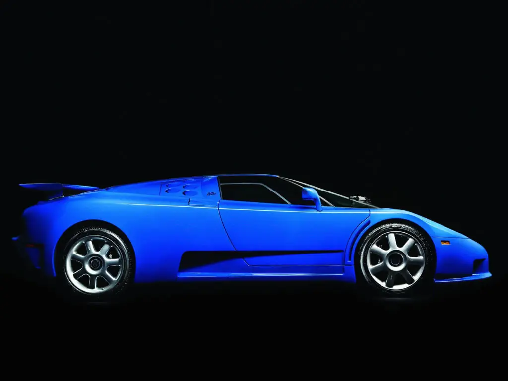del Bugatti EB110